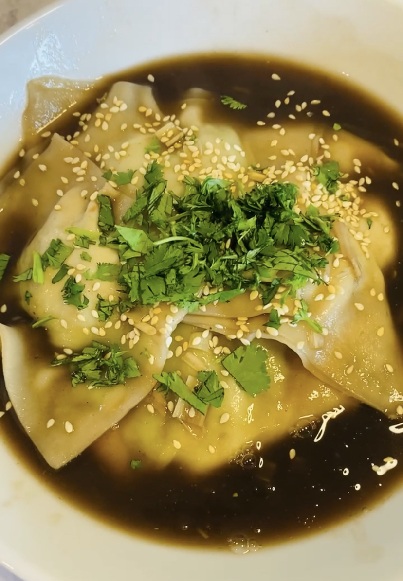 Edamame Wontons