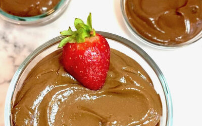 Chocolate Avocado Peanut Butter Pudding