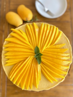 Mango Greek Yogurt Tart