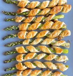 Asparagus Pastry Twirls